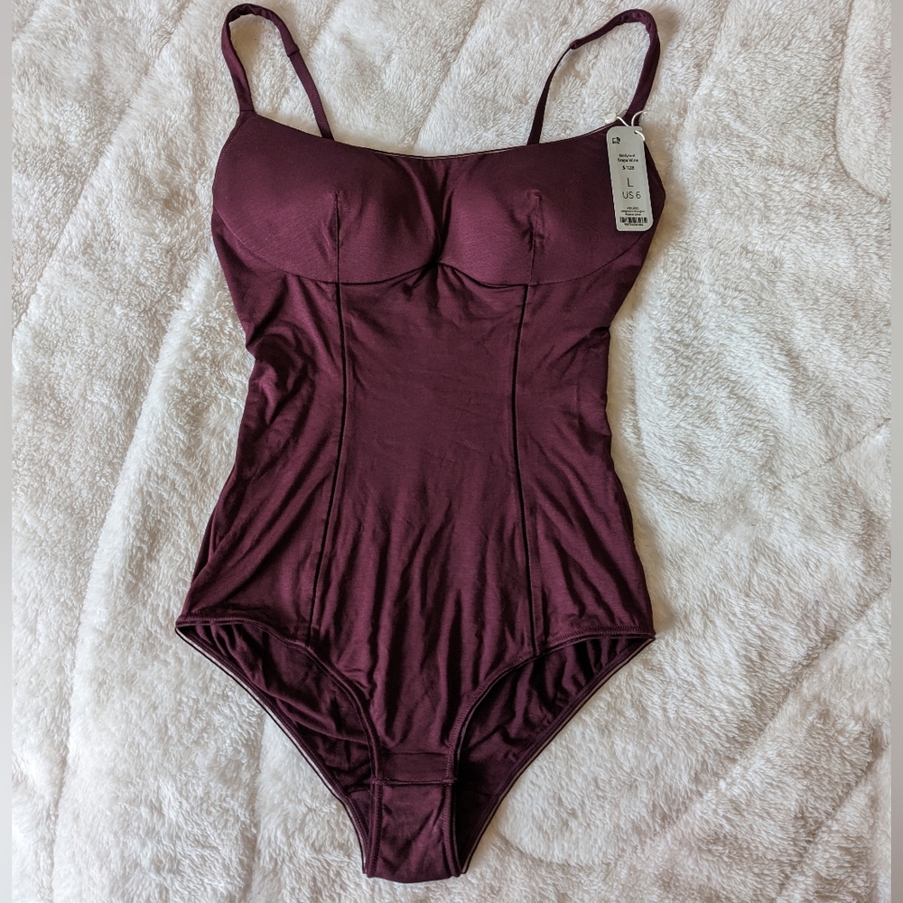 NWT NEIWAI Pure Elegancy LENZING Modal Open Back Bodysuit